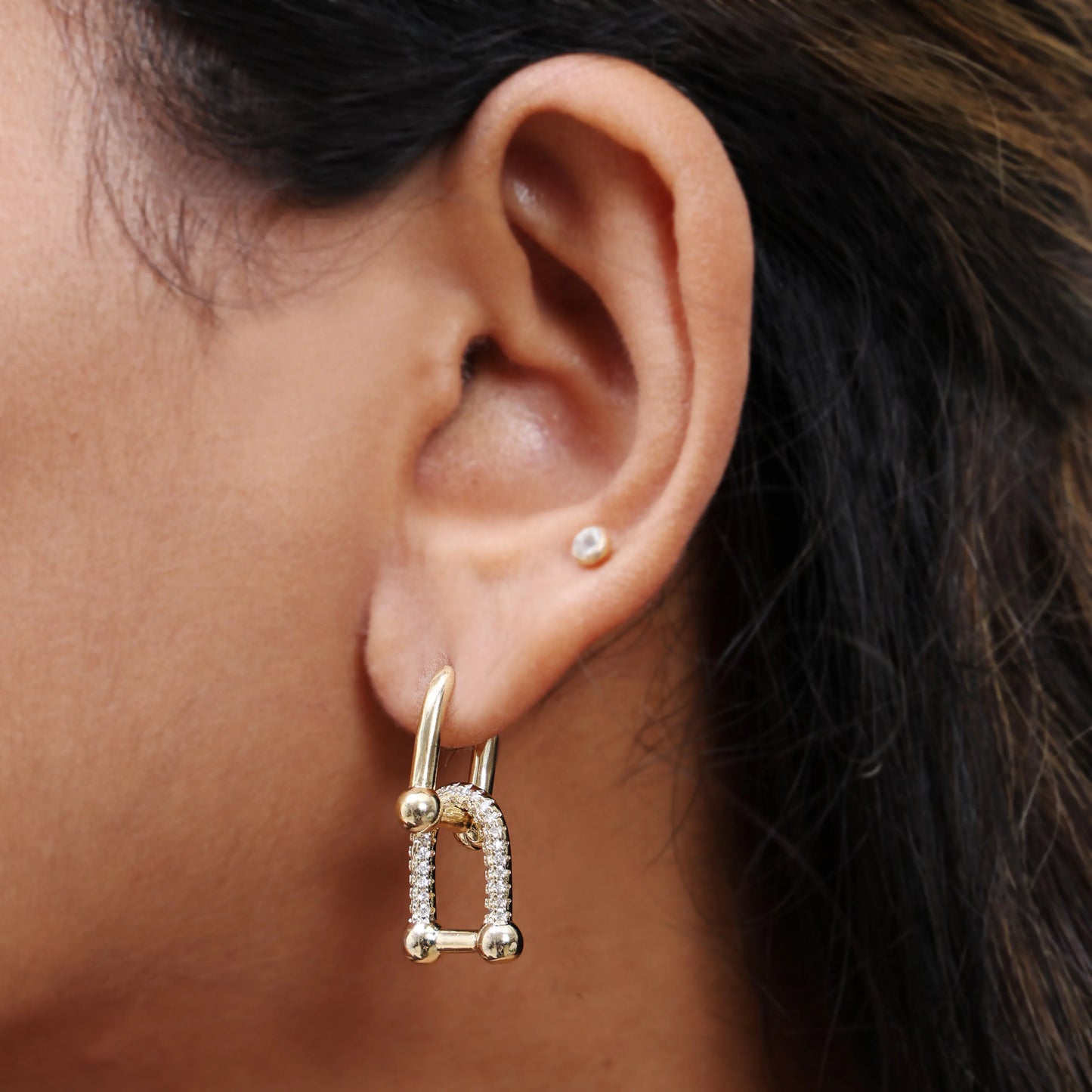 Reva Huggie Earrings