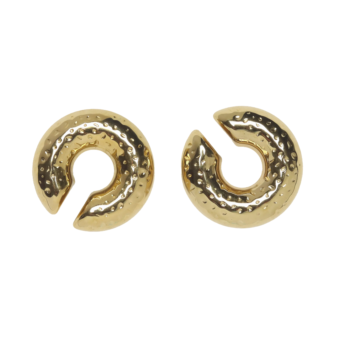 Textured Ear Cuff - Gold