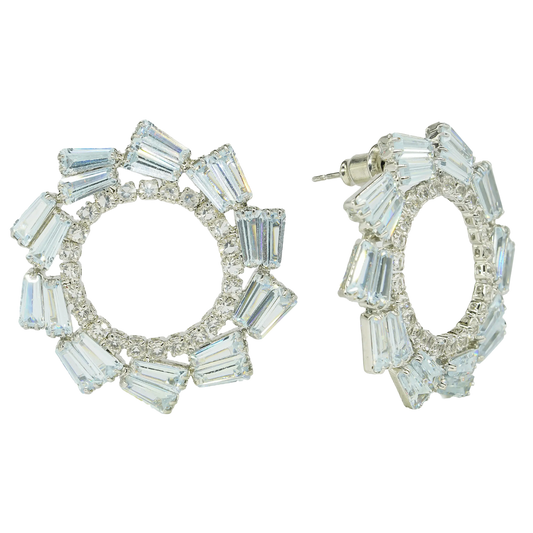 Harmonia Circle Stud Earrings