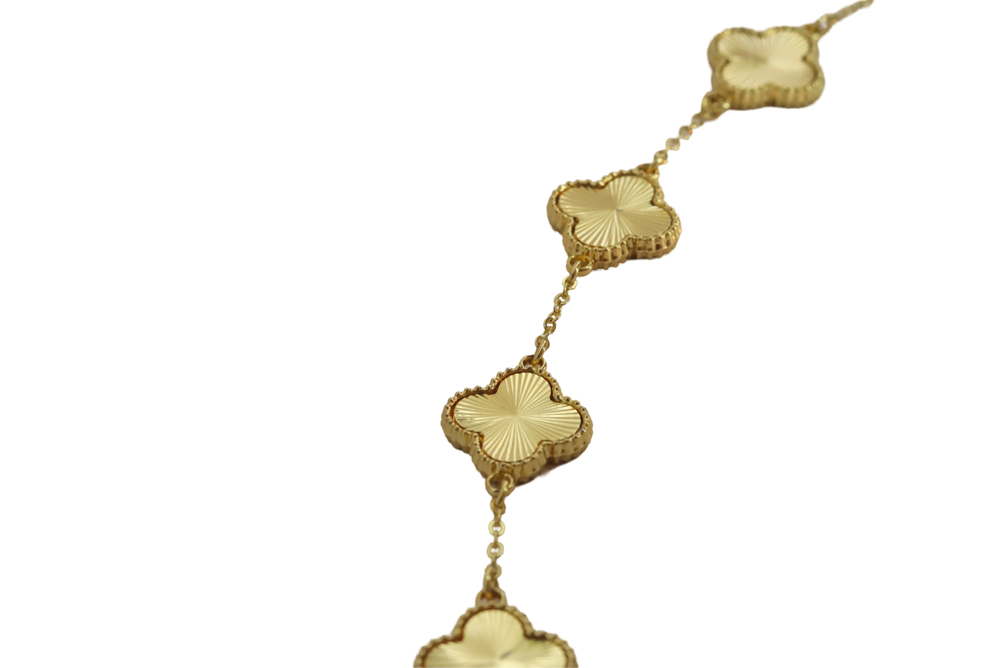 Clover Leaf Bracelet- Gold
