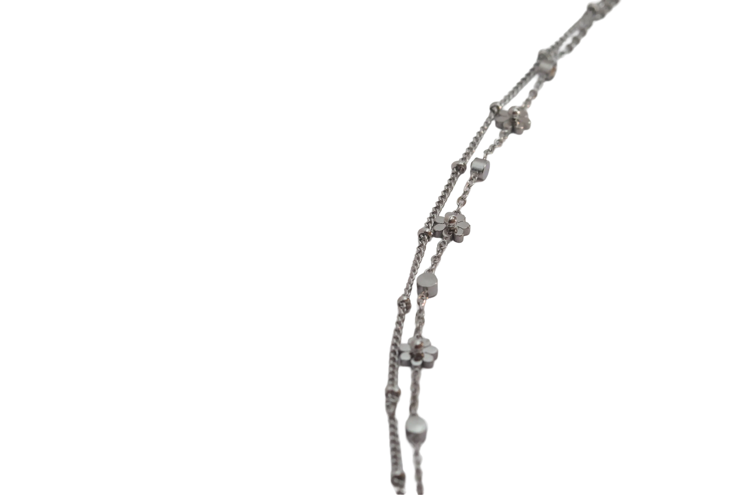 Floral Layered Bracelet
