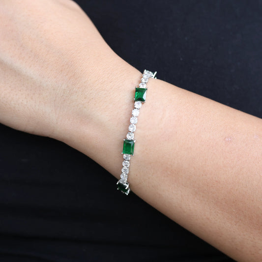 Emerald Tennis Bracelet