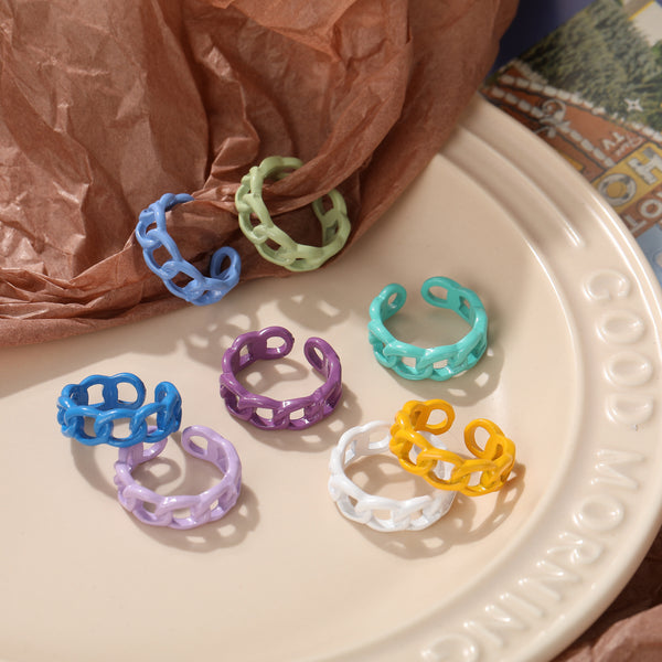 Candy Link Rings